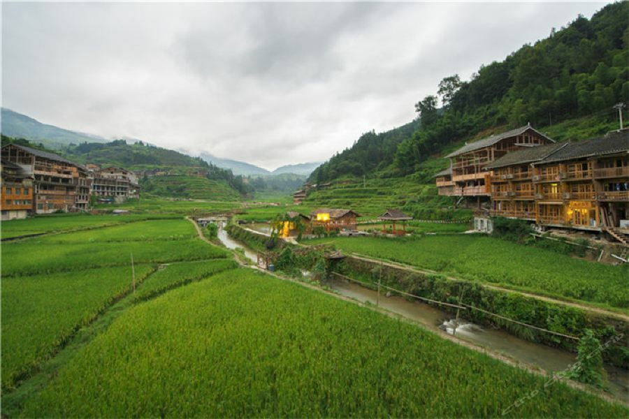 肇兴溪舍山堂 Creekside Inn Liping Exterior foto